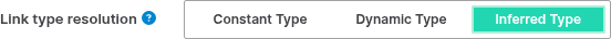 Inferred type resolution in link importers